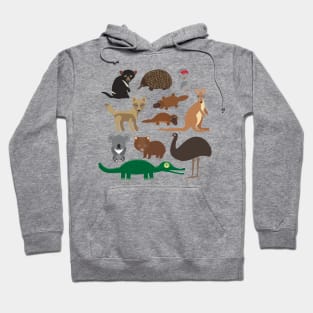 Australian Animals 2 Hoodie